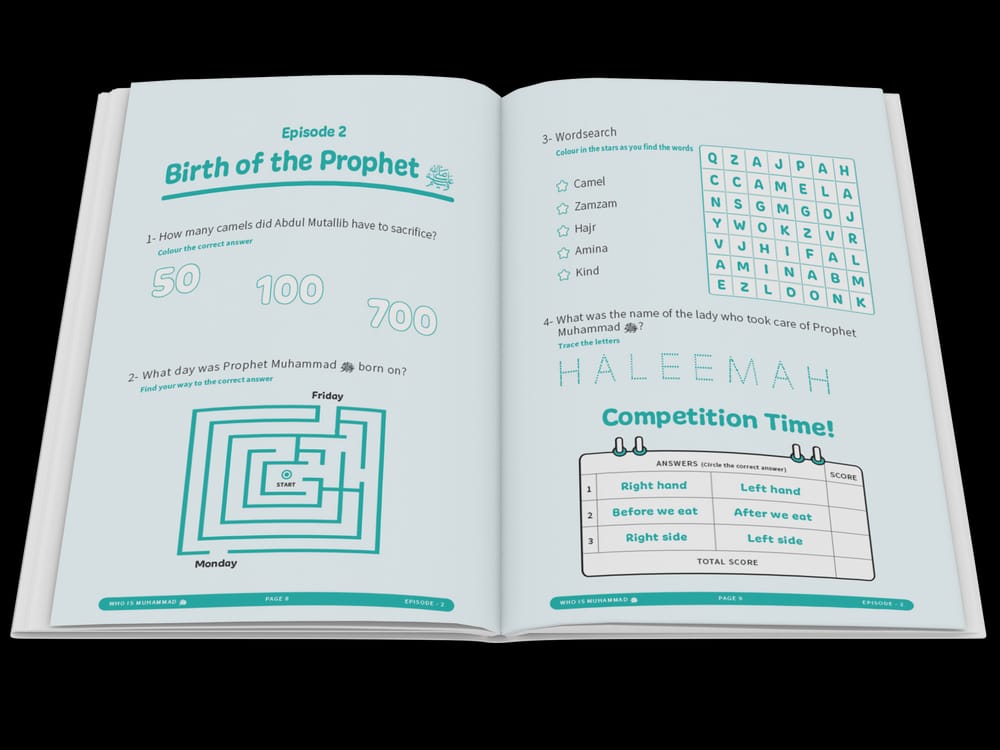 Who Is Muhammad ‎ﷺ Workbook