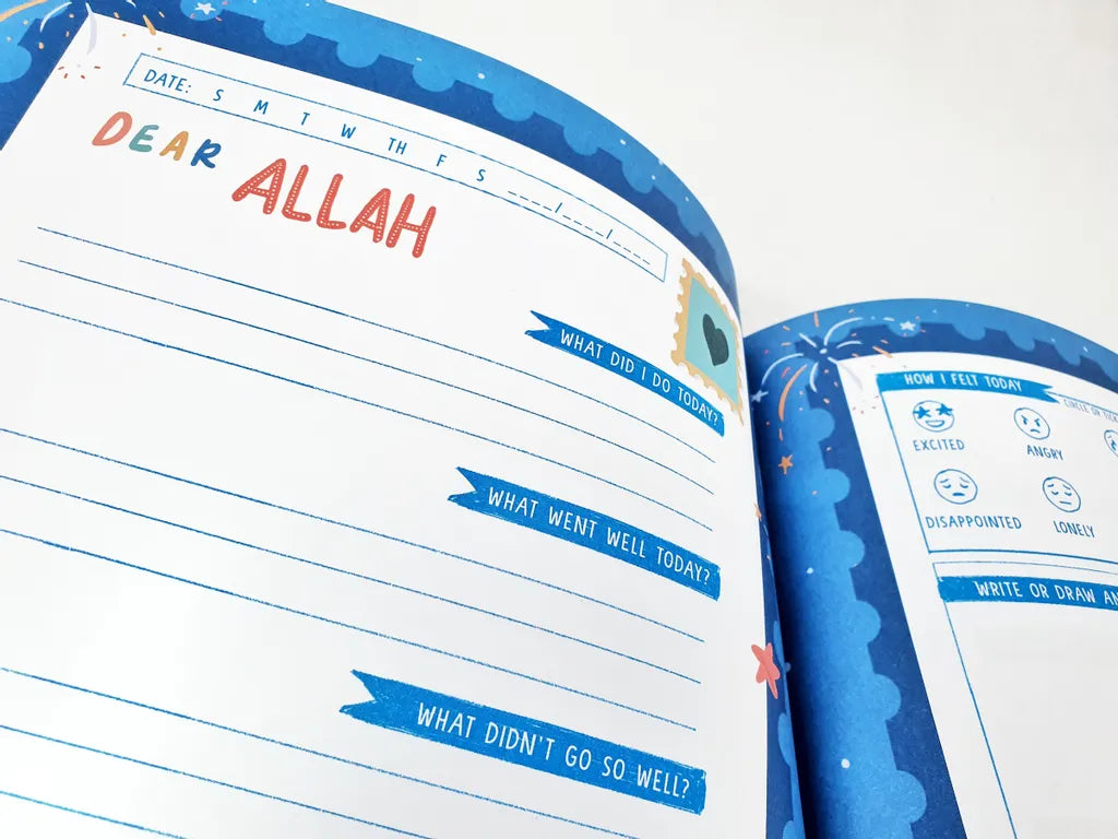 DEAR ALLAH A MUSLIM CHILD'S JOURNAL - FOR BUILDING TAWAKKUL