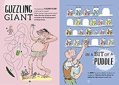 The BFG's Gloriumptious Sticker Activity Book