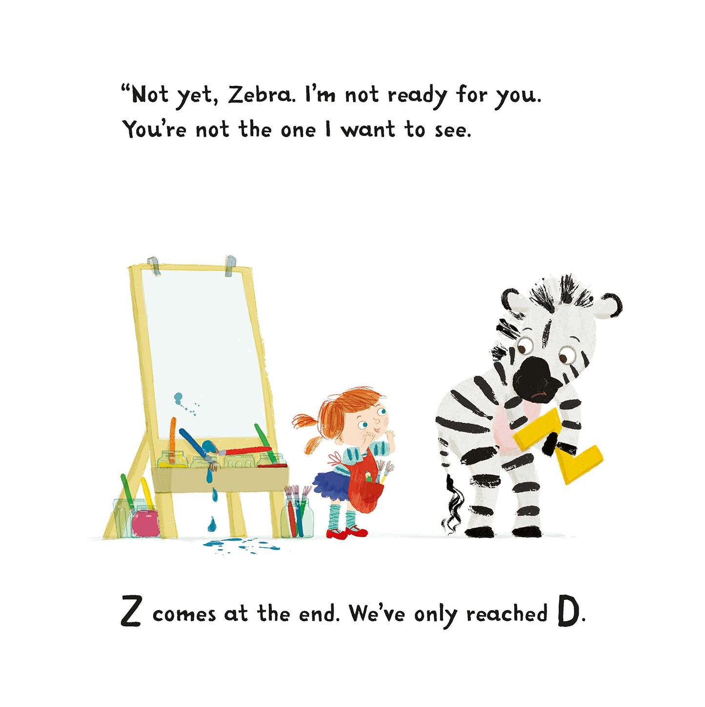 Not Yet, Zebra (paperback)