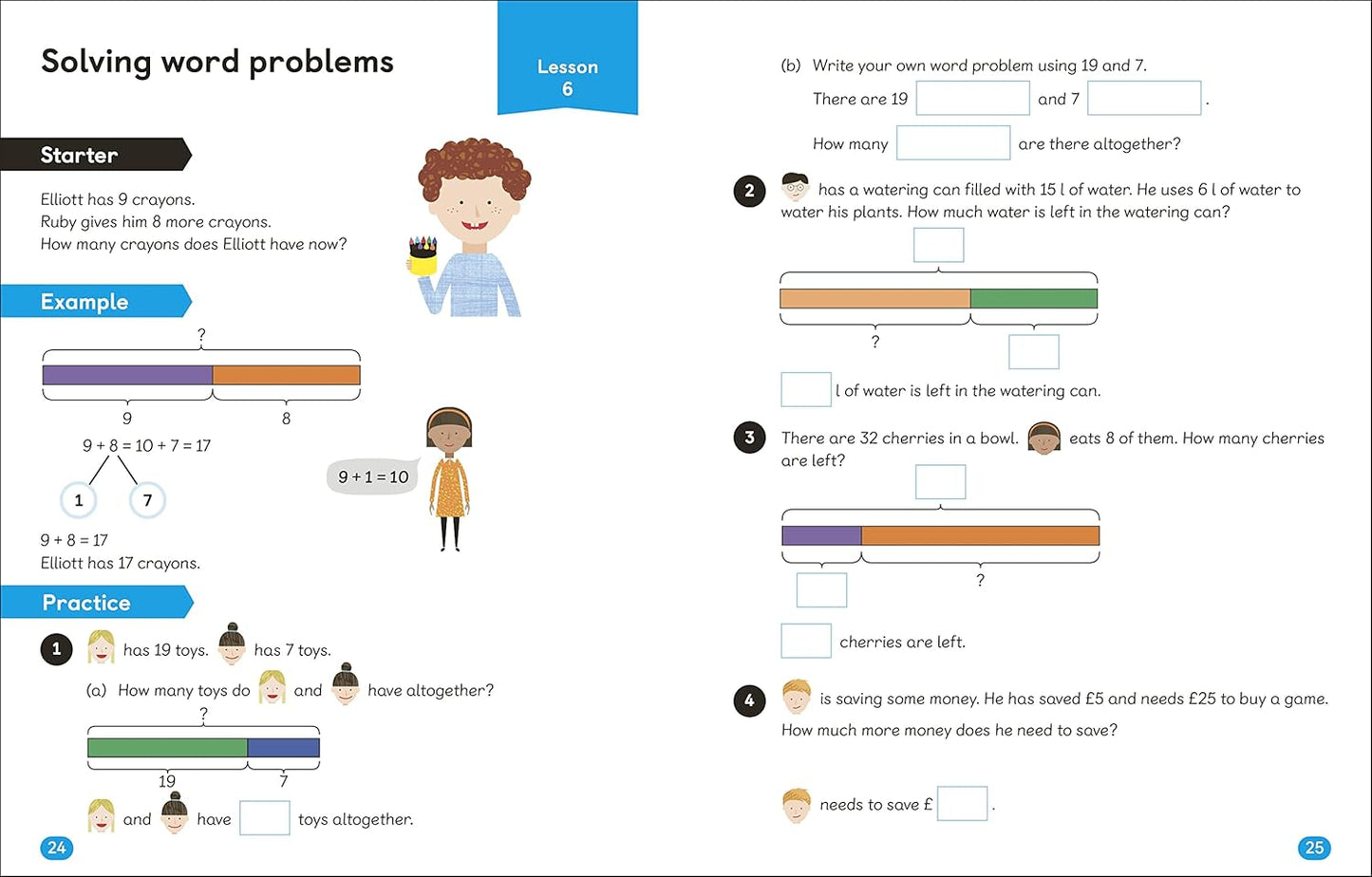 Maths ― No Problem! Extra Challenges, Ages 4-6 (Key Stage 1) (Master Maths At Home)