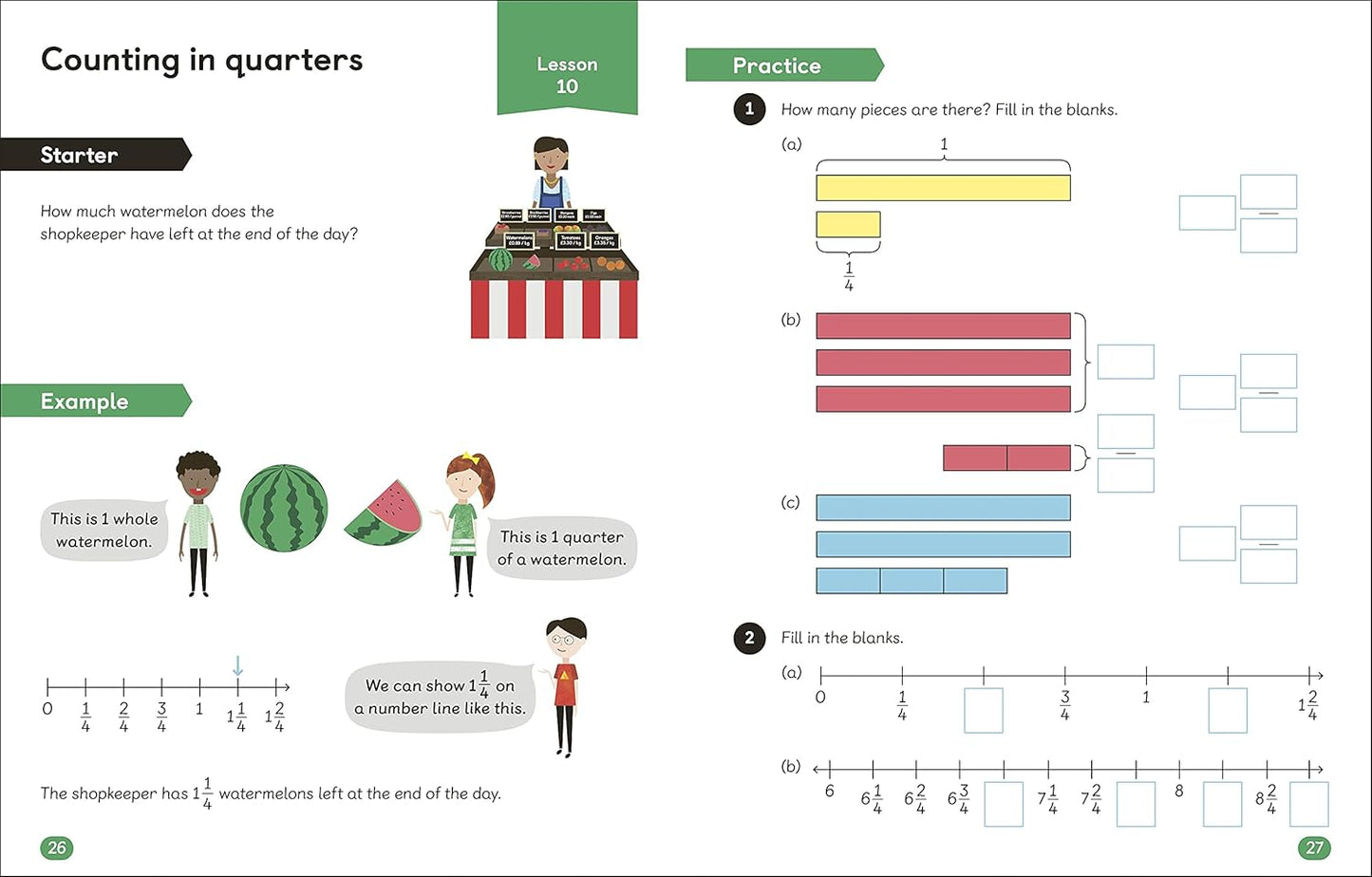 Maths ― No Problem! Fractions, Ages 5-7 (Key Stage 1) (Master Maths At Home)