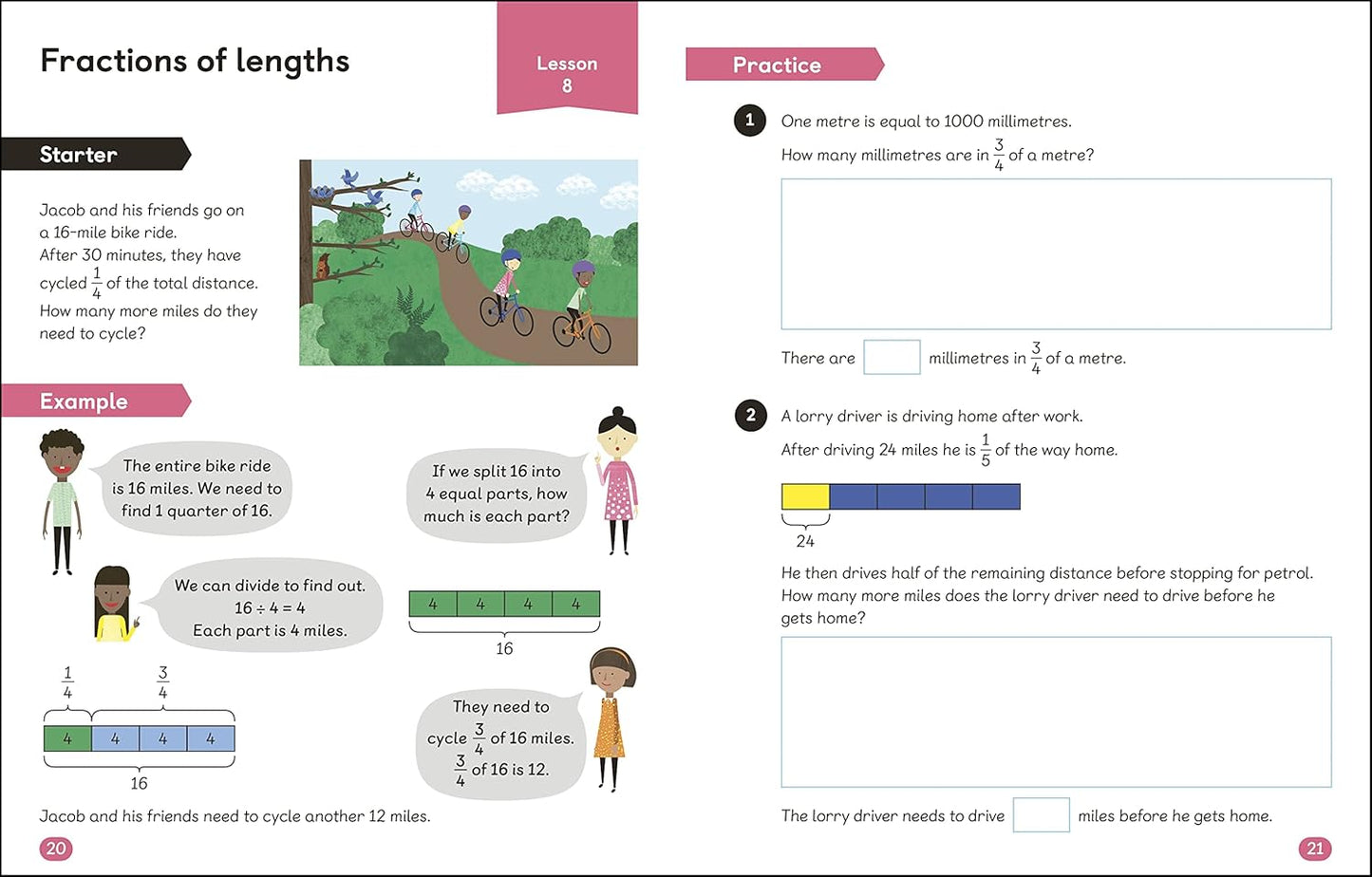 Maths ― No Problem! Fractions and Decimals, Ages 8-9 (Key Stage 2) (Master Maths At Home)