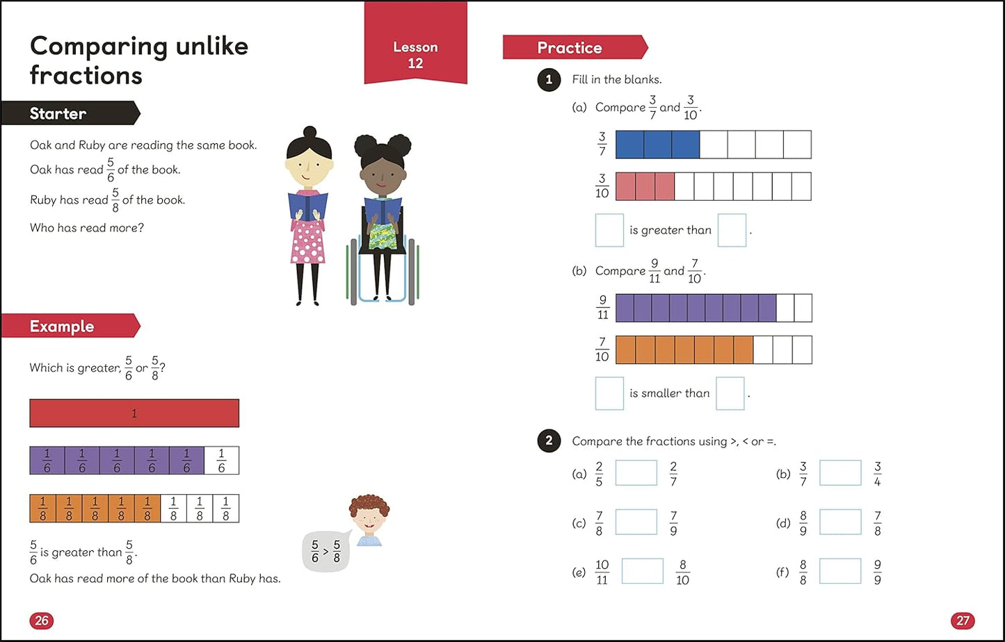 Maths ― No Problem! Fractions, Ages 7-8 (Key Stage 2) (Master Maths At Home)