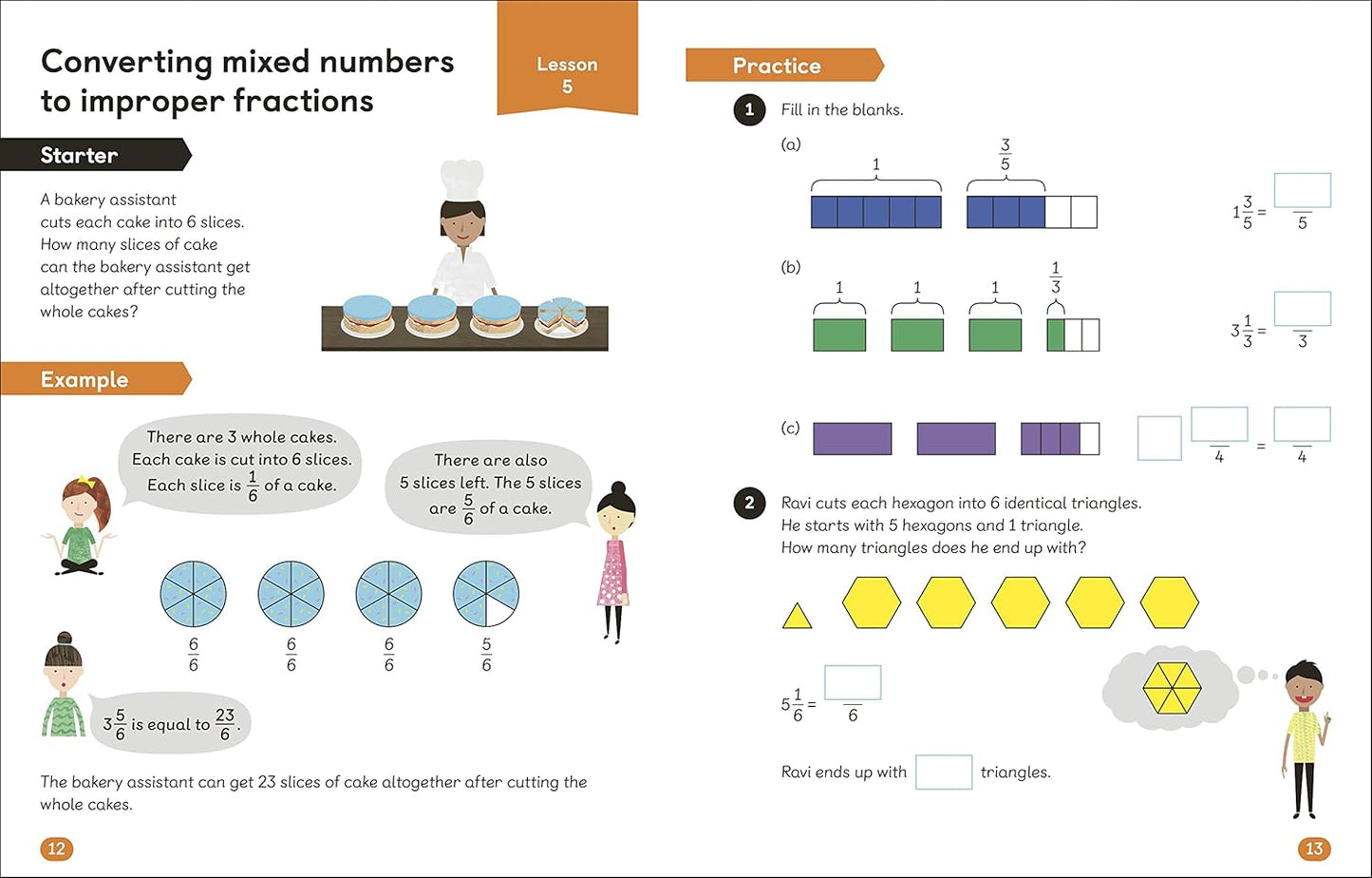 Maths ― No Problem! Fractions, Decimals and Percentage, Ages 9-10 (Key Stage 2) (Master Maths At Home)