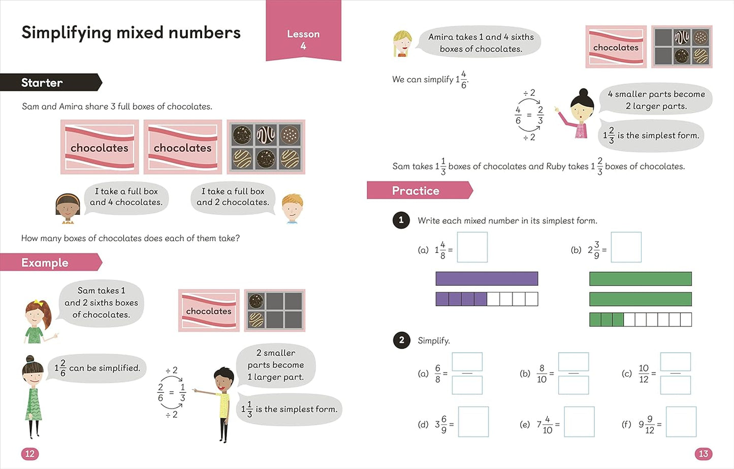 Maths ― No Problem! Fractions and Decimals, Ages 8-9 (Key Stage 2) (Master Maths At Home)