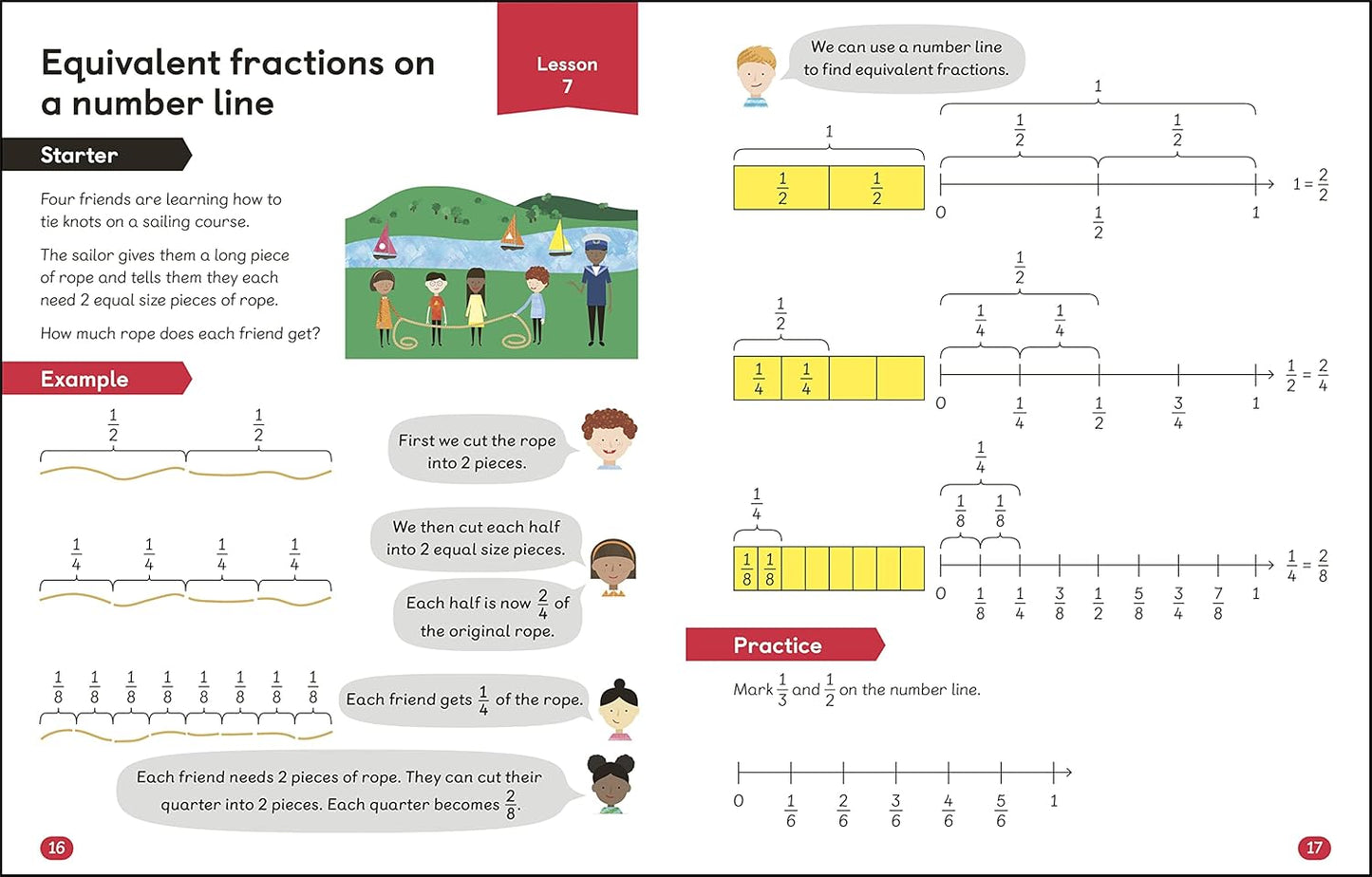 Maths ― No Problem! Fractions, Ages 7-8 (Key Stage 2) (Master Maths At Home)