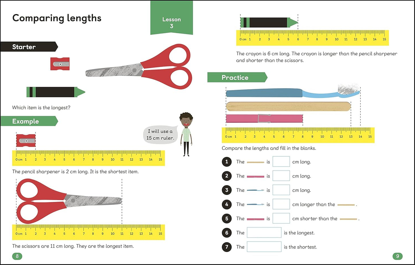 Maths ― No Problem! Measuring, Ages 5-7 (Key Stage 1) (Master Maths At Home)