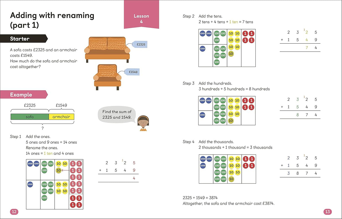 Maths ― No Problem! Addition and Subtraction, Ages 8-9 (Key Stage 2) (Master Maths At Home)