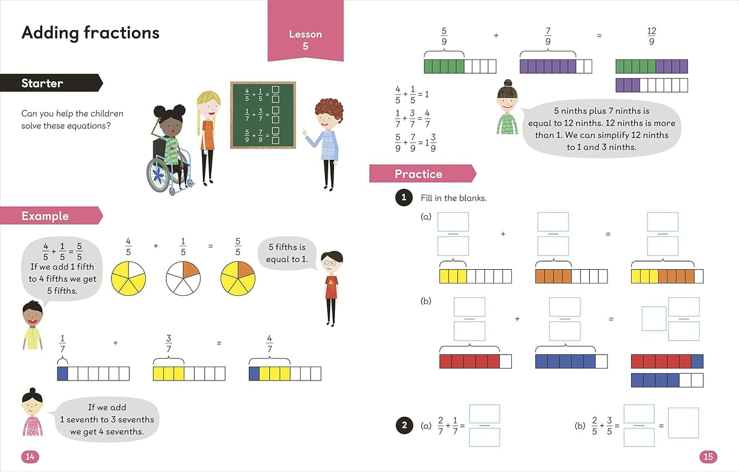 Maths ― No Problem! Fractions and Decimals, Ages 8-9 (Key Stage 2) (Master Maths At Home)