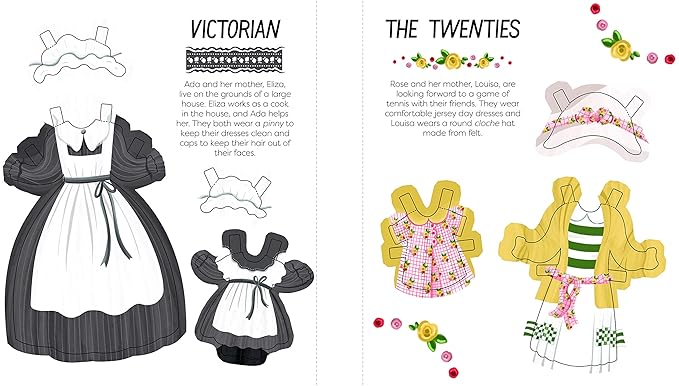 National Trust: Mother and Daughter Dress-Up Dolls: Fashion From Long Ago