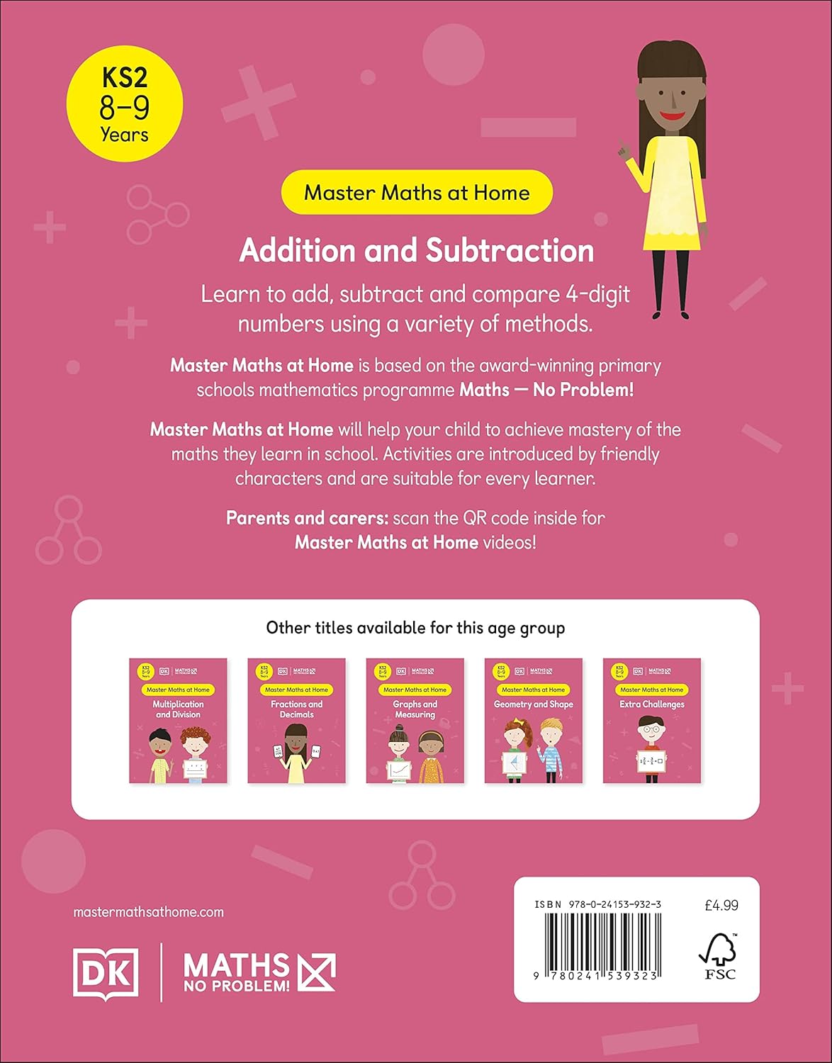 Maths ― No Problem! Addition and Subtraction, Ages 8-9 (Key Stage 2) (Master Maths At Home)