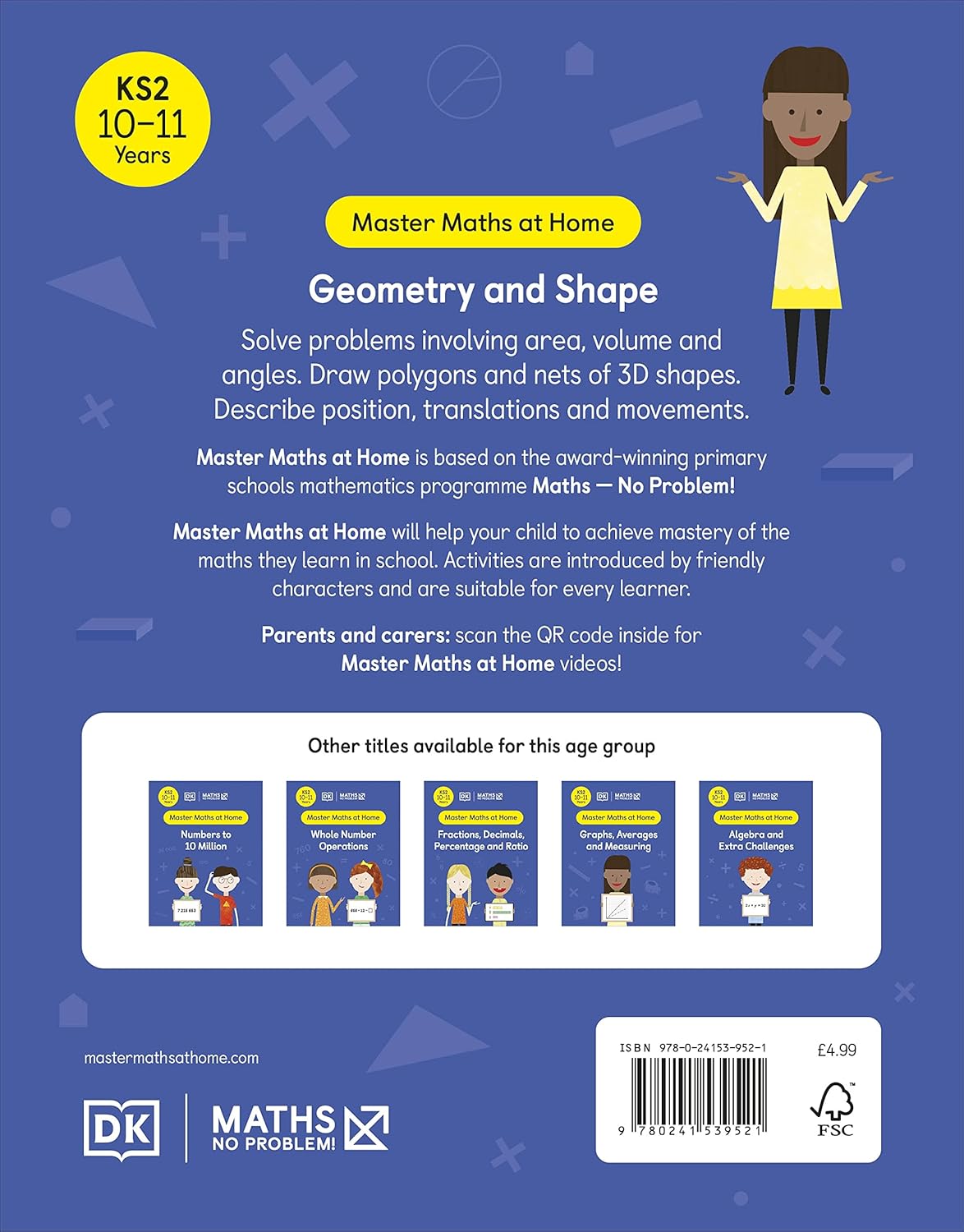 Maths ― No Problem! Geometry and Shape, Ages 10-11 (Key Stage 2) (Master Maths At Home)