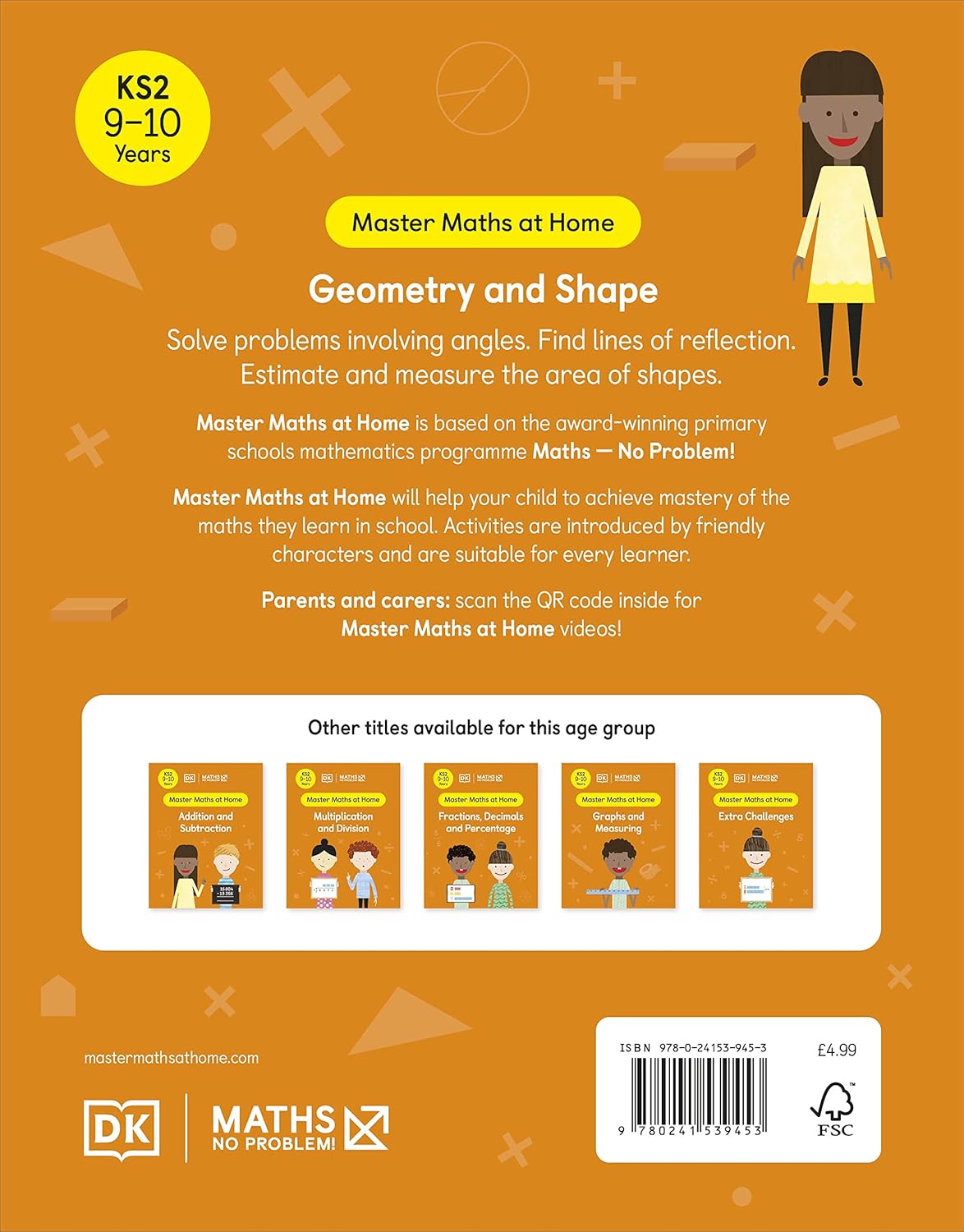 Maths ― No Problem! Geometry and Shape, Ages 9-10 (Key Stage 2) (Master Maths At Home)