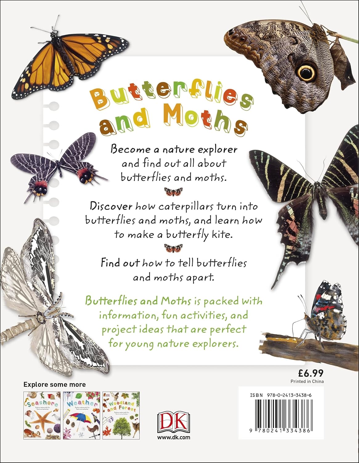 Butterflies and Moths: Explore Nature with Fun Facts and Activities (Nature Explorers)