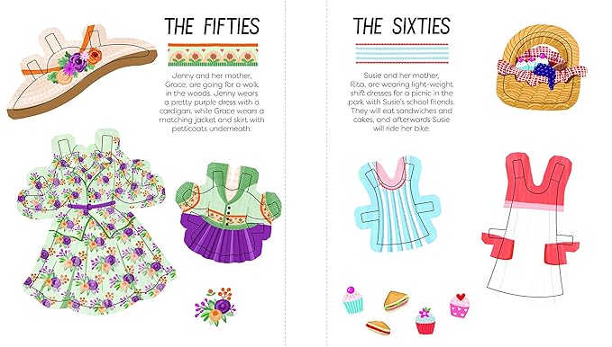 National Trust: Mother and Daughter Dress-Up Dolls: Fashion From Long Ago