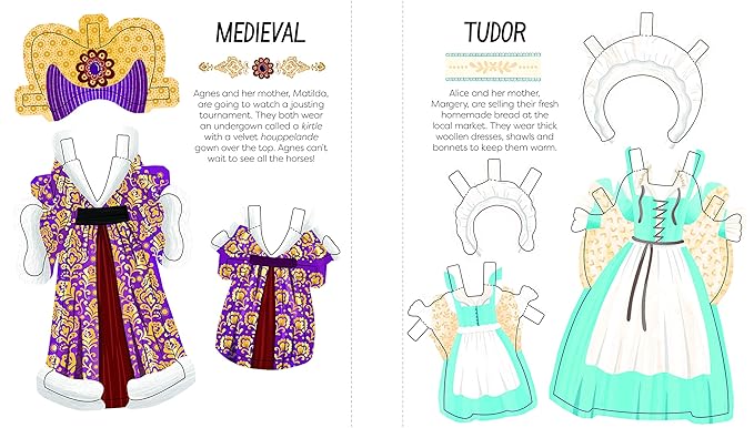 National Trust: Mother and Daughter Dress-Up Dolls: Fashion From Long Ago