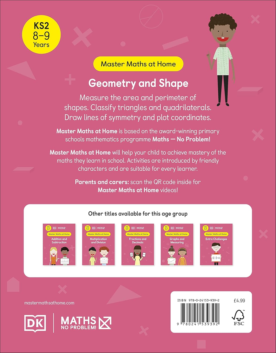 Maths ― No Problem! Geometry and Shape, Ages 8-9 (Key Stage 2) (Master Maths At Home)