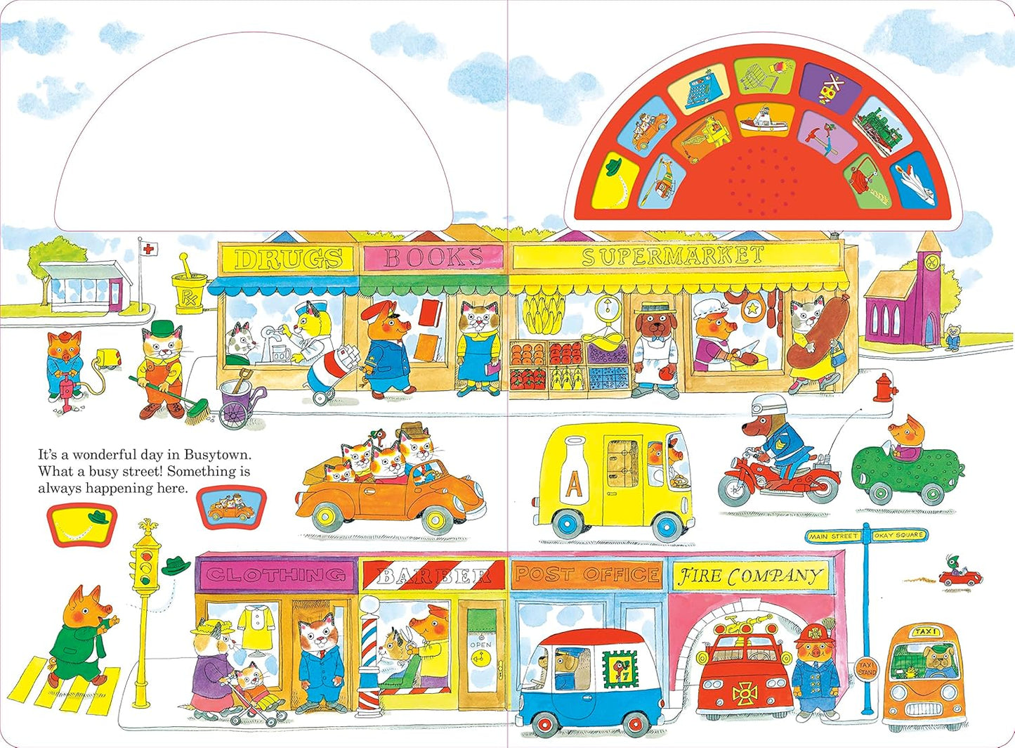 Richard Scarry's Sounds of Busytown (Sound Book)