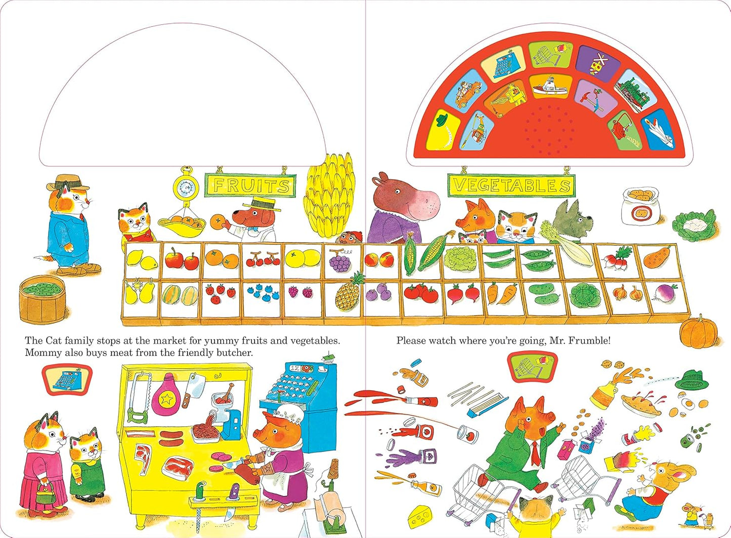 Richard Scarry's Sounds of Busytown (Sound Book)