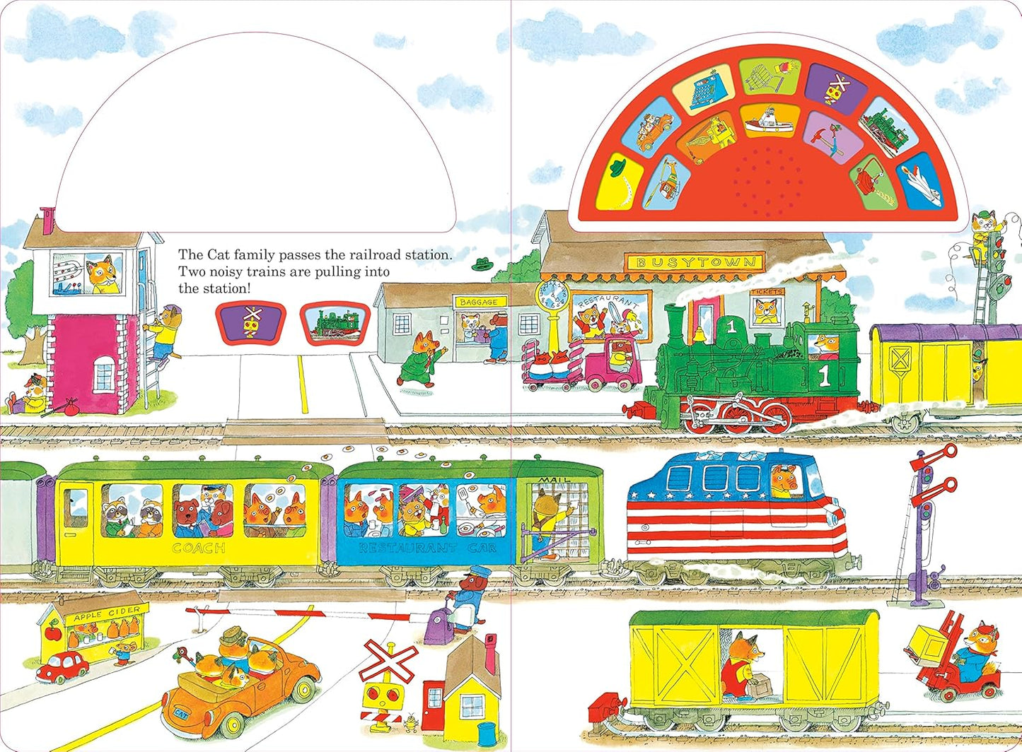 Richard Scarry's Sounds of Busytown (Sound Book)