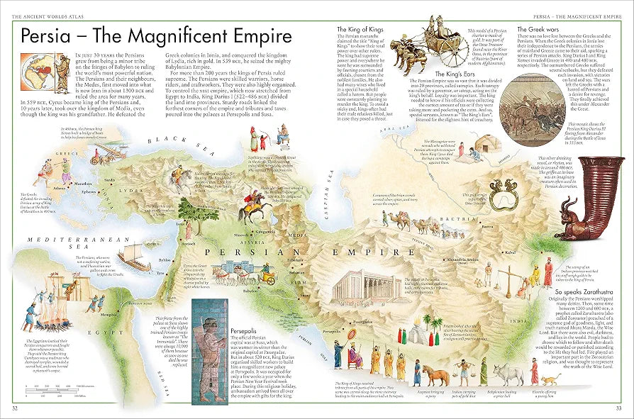 The Ancient Worlds Atlas: A Pictorial Guide to Past Civilizations