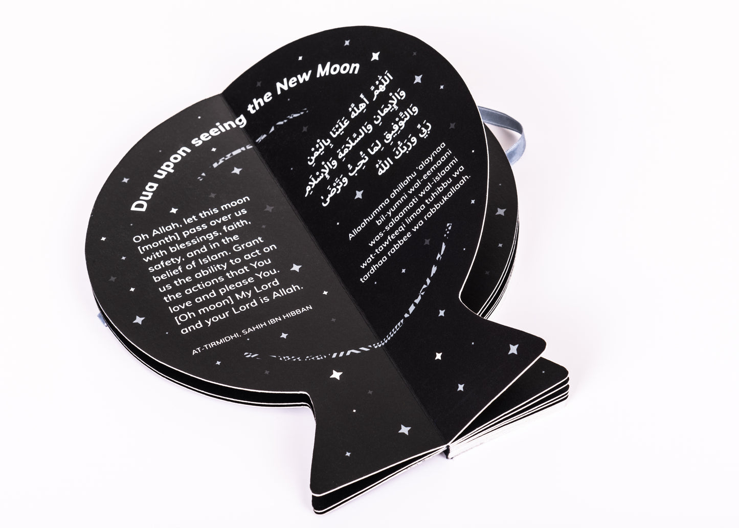 PHASES OF THE MOON – A TIE-BACK, GLOW-IN-THE-DARK BOOK